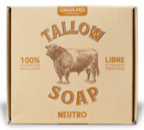 JABÓN TALLOW SOAP NEUTRO GRASSFED 100G