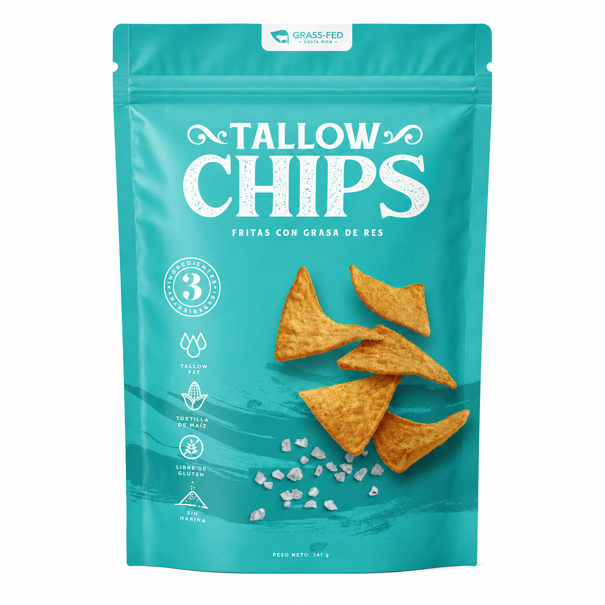 CHIPS TALLOW CON GRASA GRASS FED