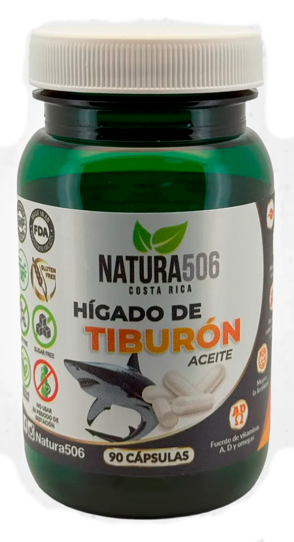 CÁPSULAS DE HÍGADO DE TIBURÓN NATURA 506 90 CÁPSULAS