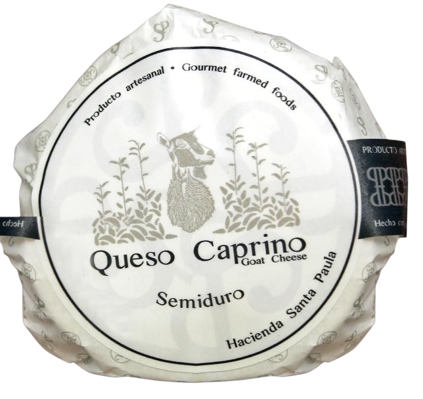 QUESO DE CABRA SEMIDURO SANTA PAULA 250G