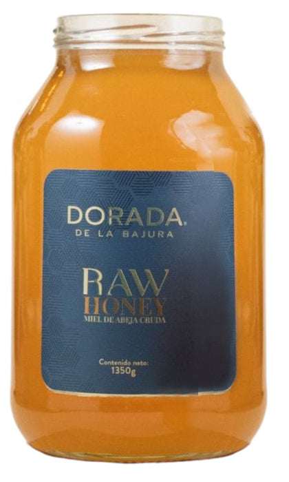 MIEL CRUDA DORADA LA BAJURA 1350G