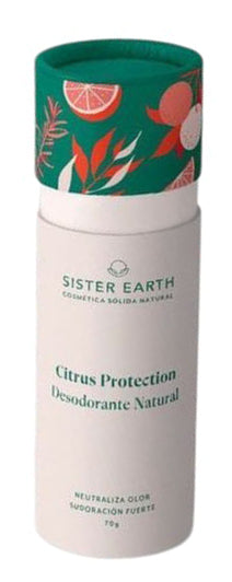 DESODORANTE NATURAL CITRUS PROTECTION SISTER EARTH 60G