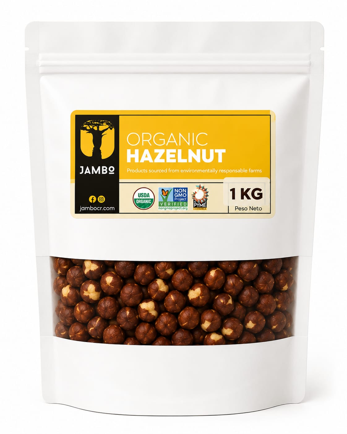 AVELLANAS ORGANICAS JAMBO 1kg
