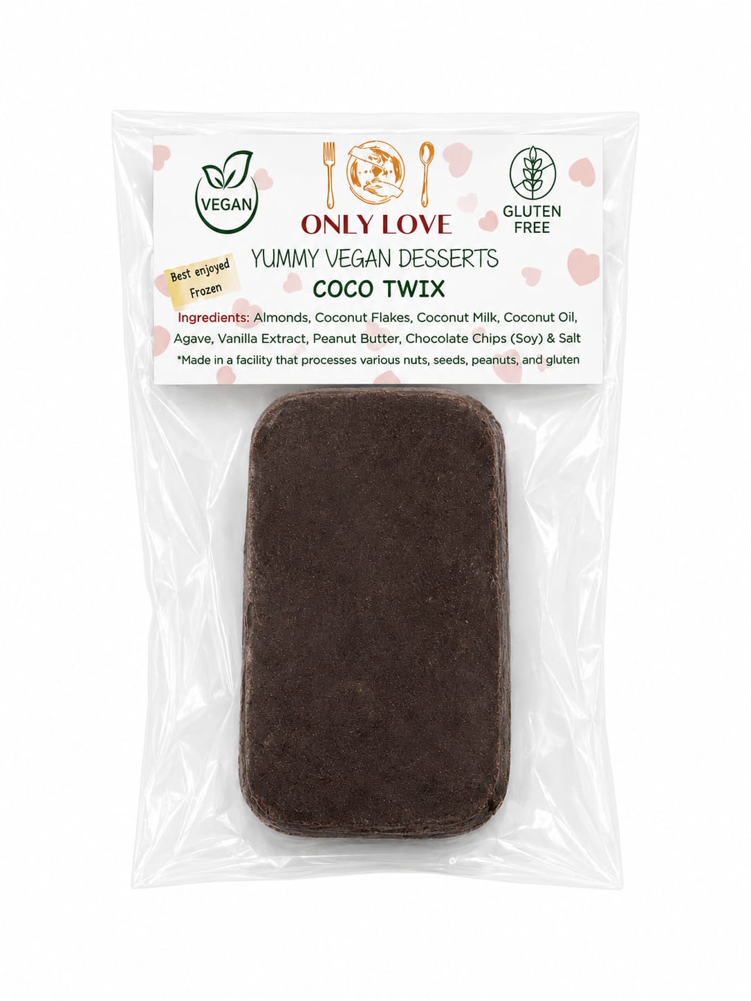 COCO TWIX VEGANO ONLY LOVE 70g