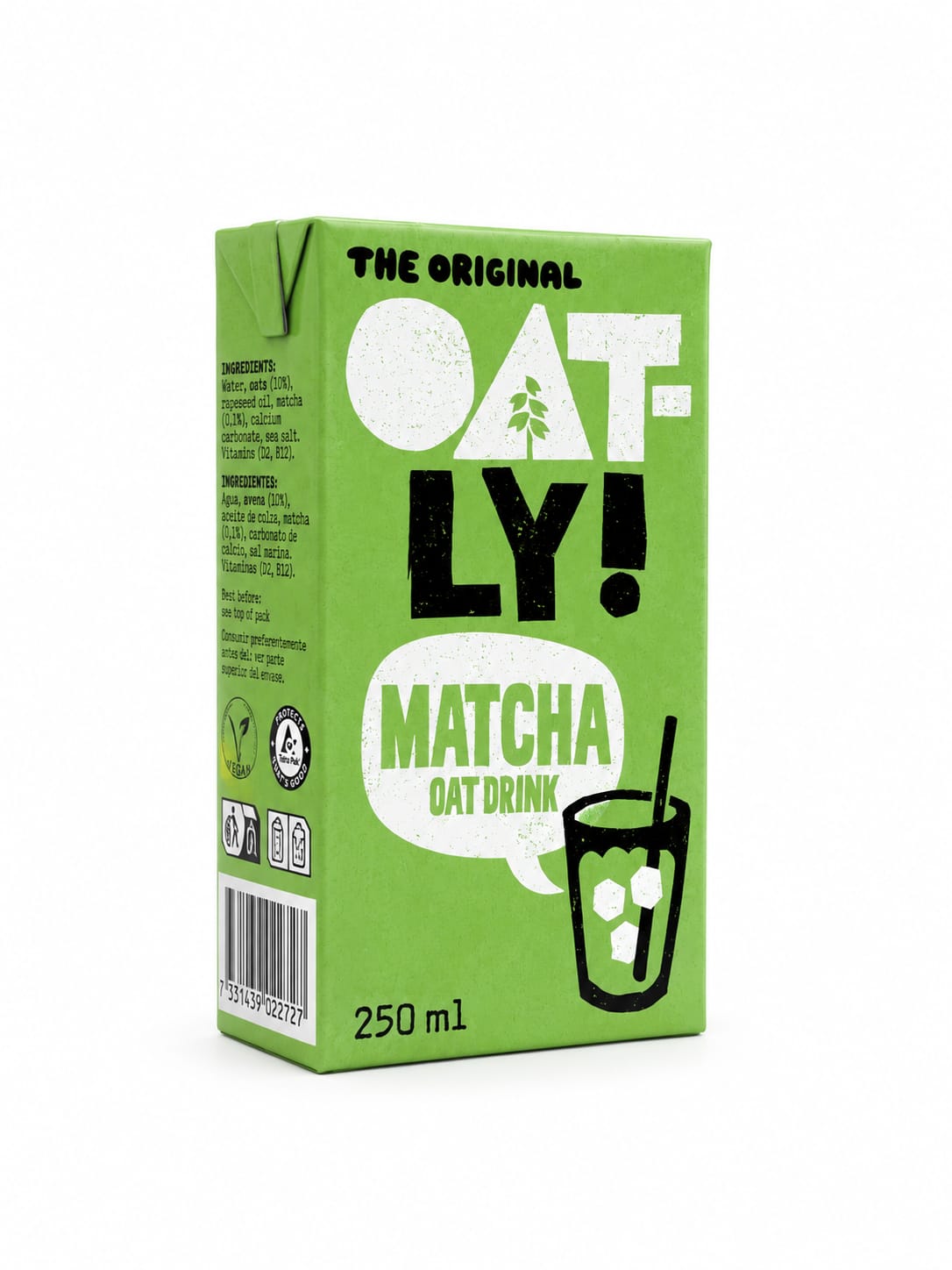 BEBIDA MATCHA OATLY 250ml