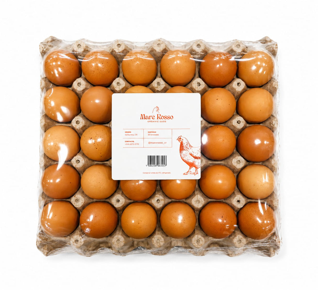HUEVOS 30 UNIDADES PASTOREO PREMIUM ORGÁNICO MARE ROSSO