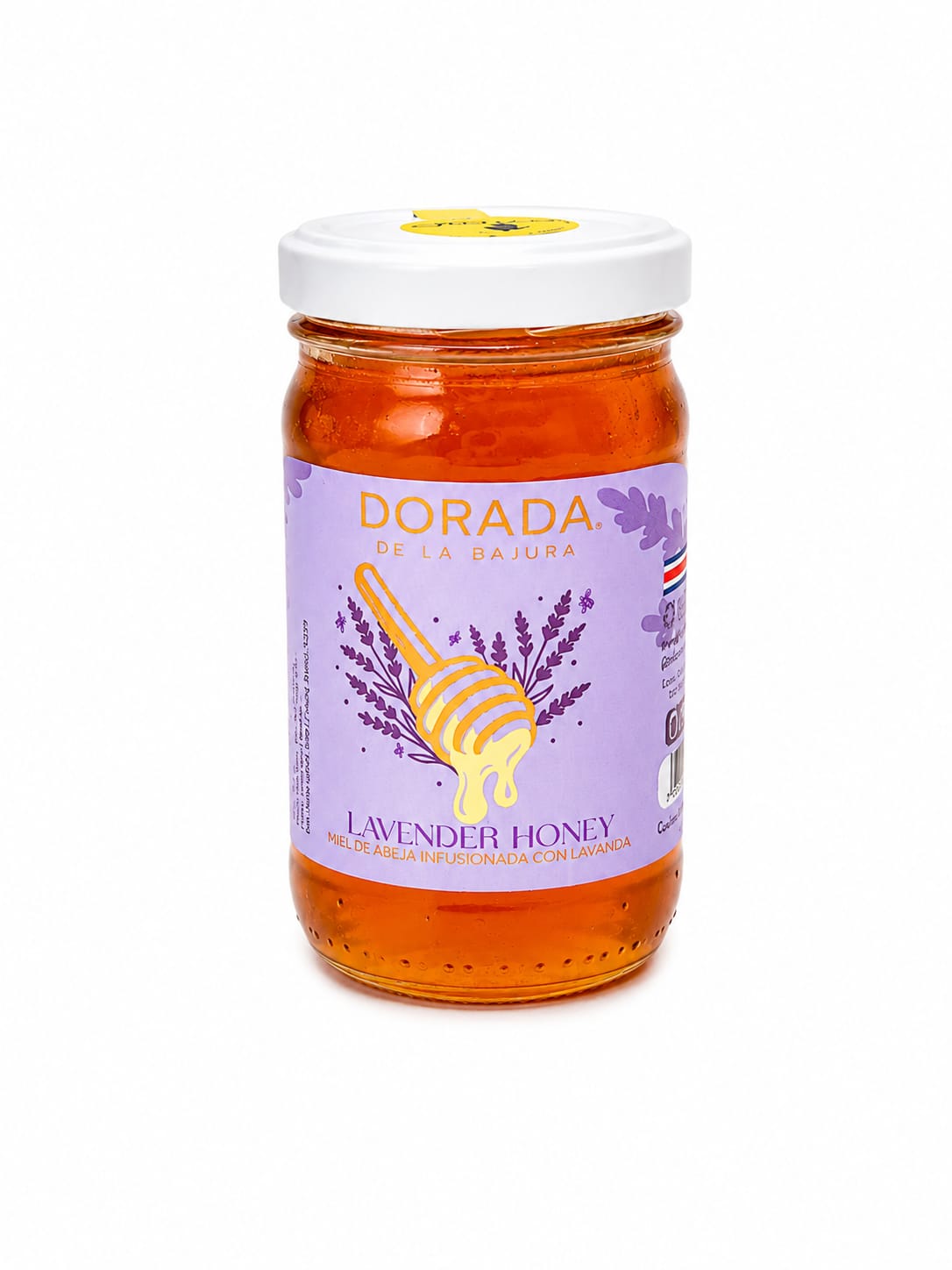 MIEL INFUSIONADA LAVANDA DORADA DE LA BAJURA 270g