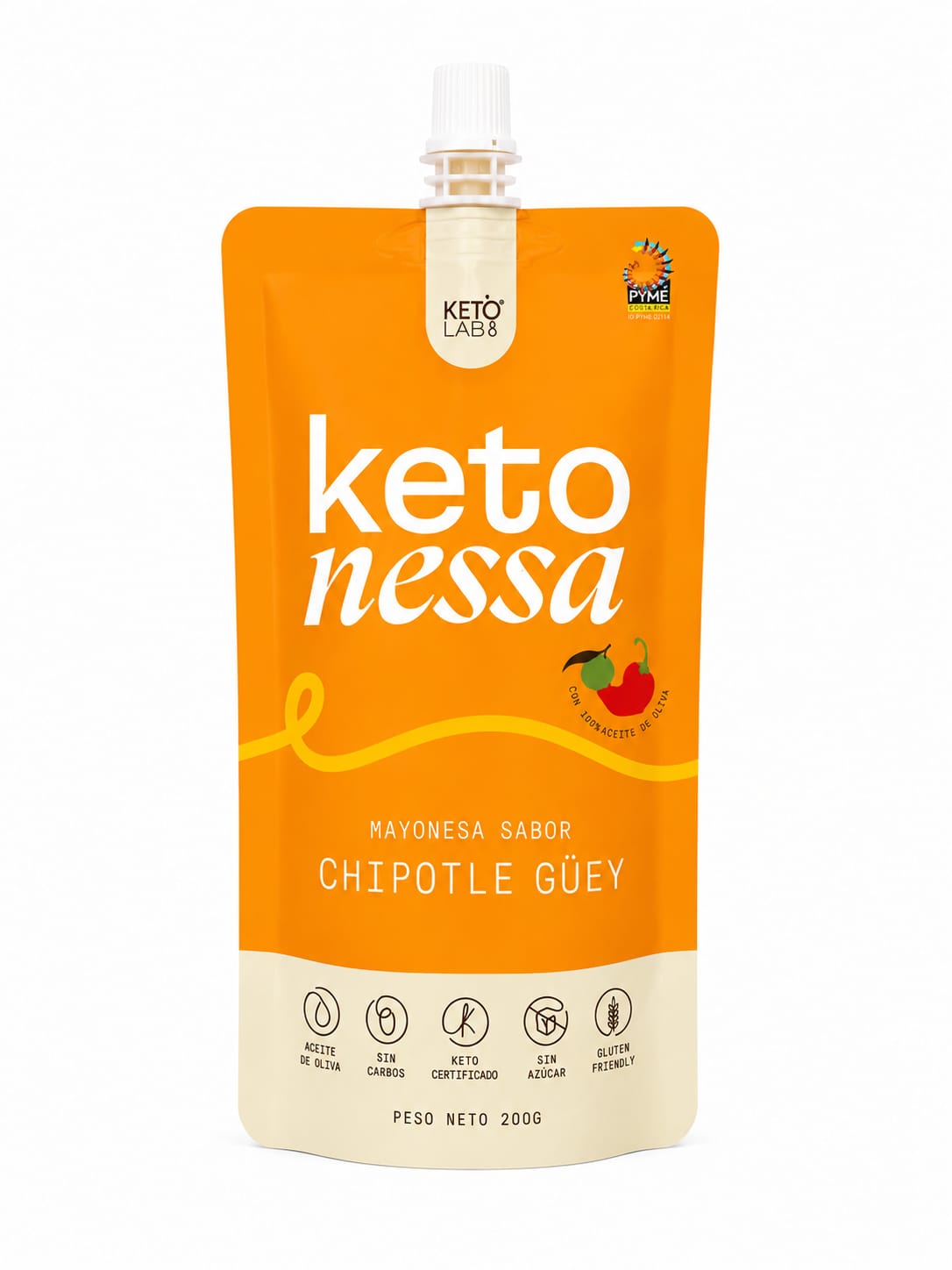 MAYONESA KETO CHIPOTLE GUEY KETOLAB 200g