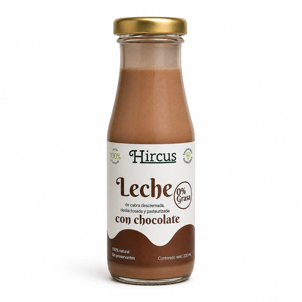 LECHE DE CABRA CON CHOCOLATE HIRCUS 220ml