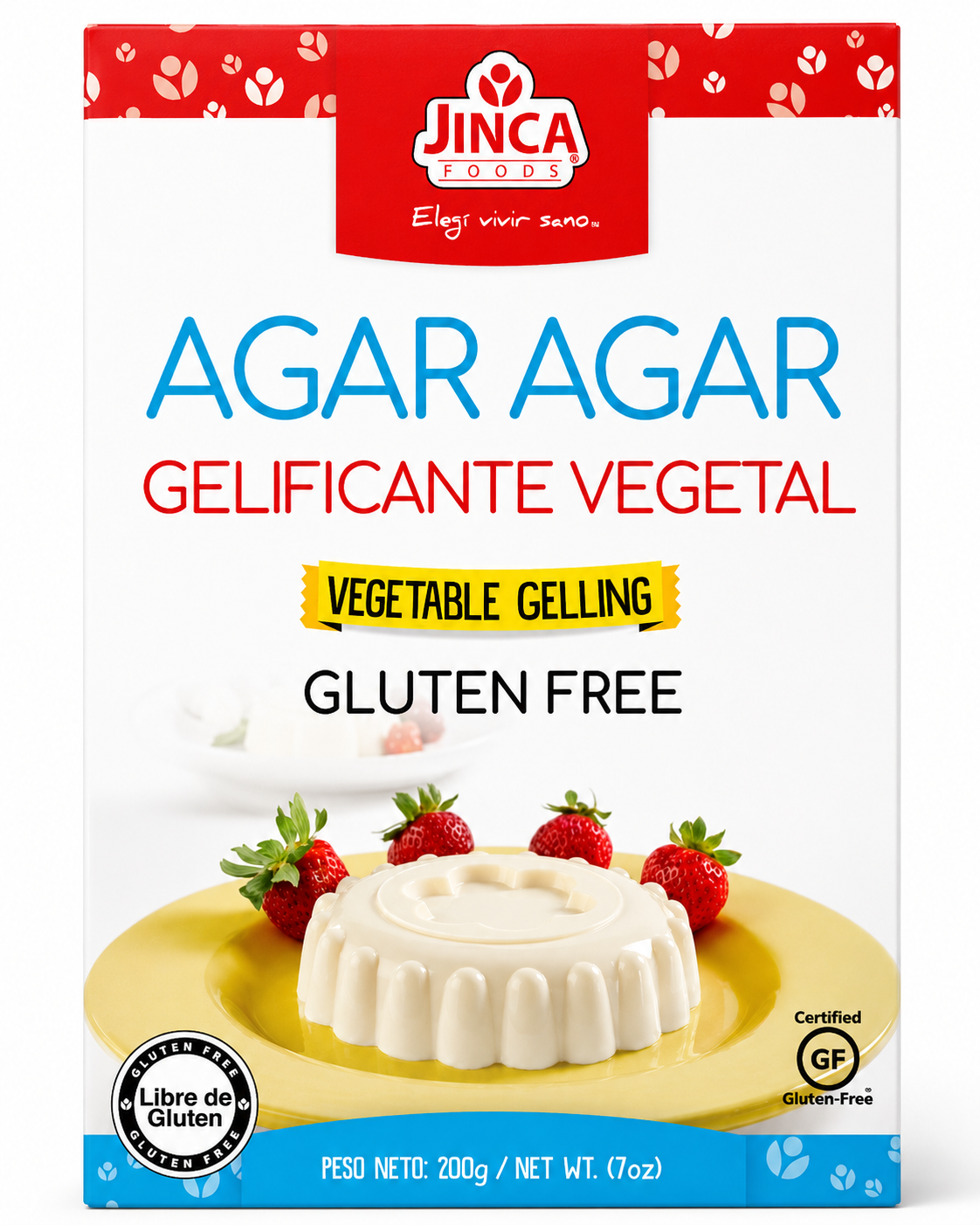 AGAR AGAR GELIFICANTE JINCA 200G