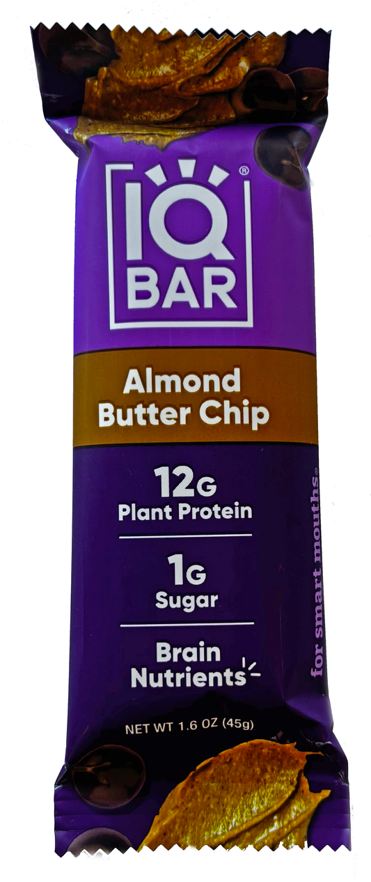 BARRITA ALMOND BUTTER CHIP IQ BAR 45G