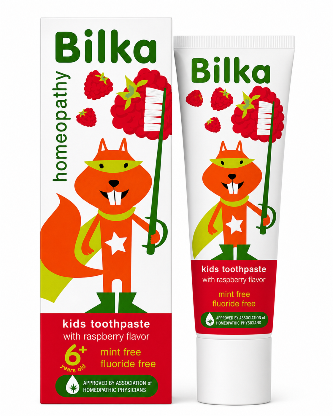 PASTA DENTAL KIDS SIN FLUOR BILKA 50ML