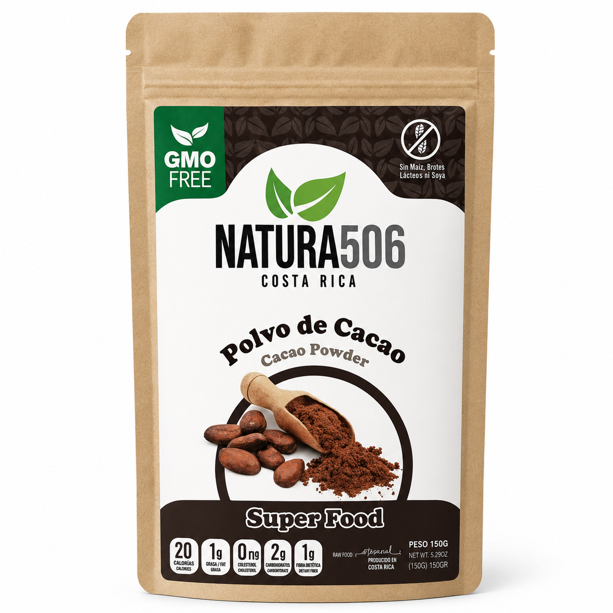 CACAO POLVO NATURA 506 150G
