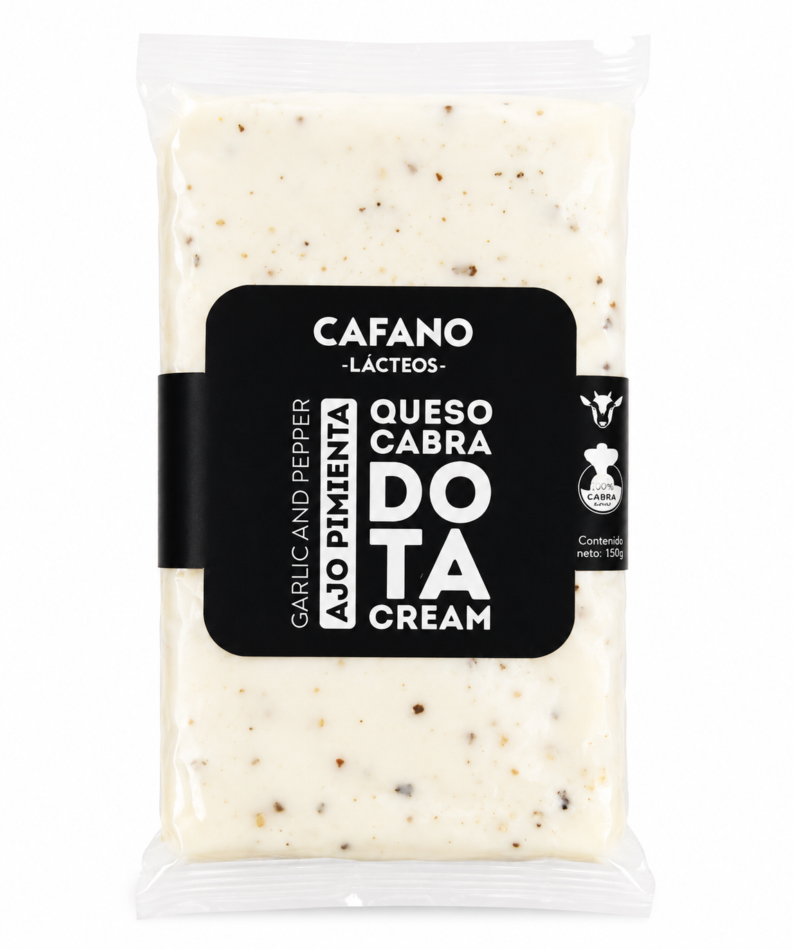 QUESO DOTA CREAM AJO PIMIENTA CAFANO 150G