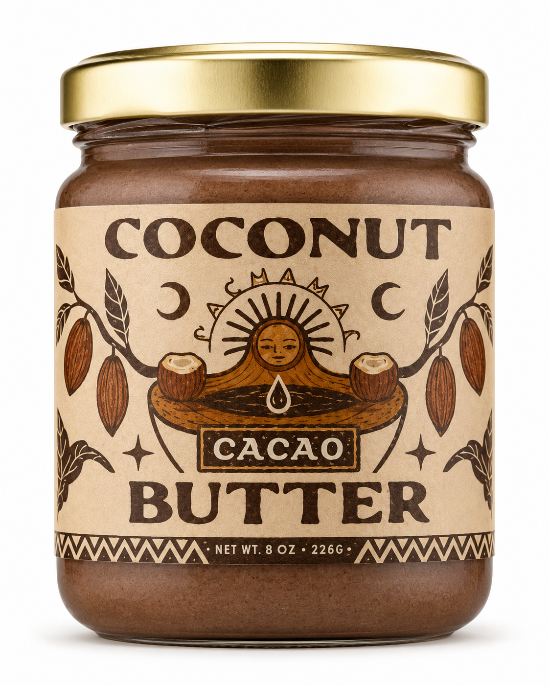 MANTEQUILLA DE COCO SABOR CACAO - PACHAMAE 200G