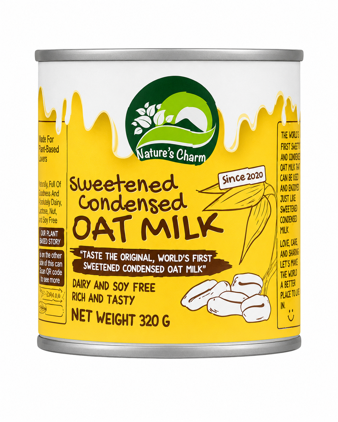 LECHE CONDENSADA AVENA NATURE´S CHARM 320G