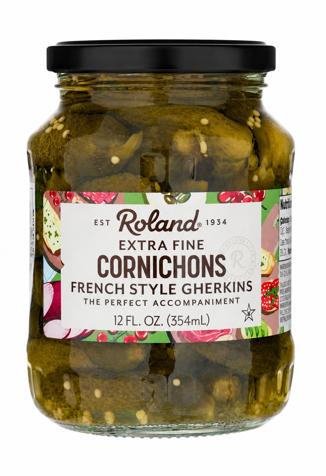 PEPINILLOS EN ENCURTIDO ROLAND 354ML