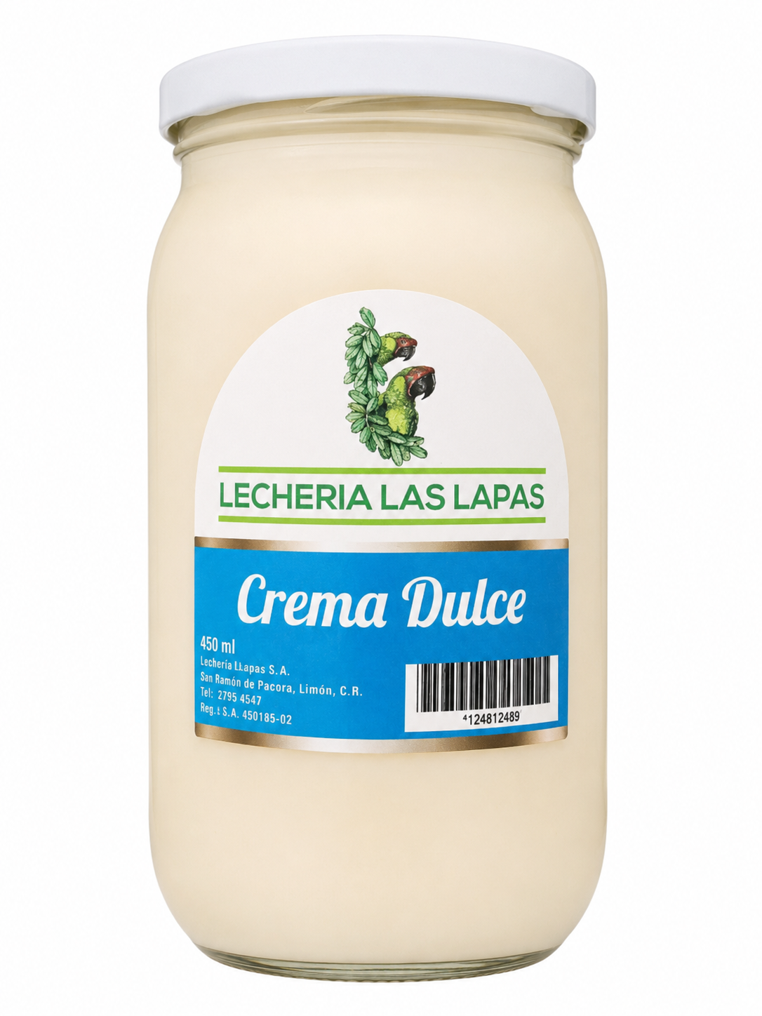 CREMA DULCE LAS LAPAS 450ML