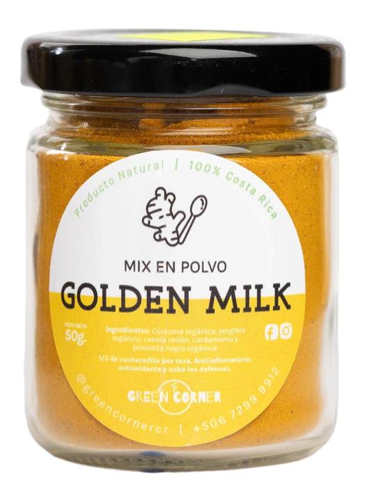 GOLDEN MILK GREEN CORNER FRASCO 50G