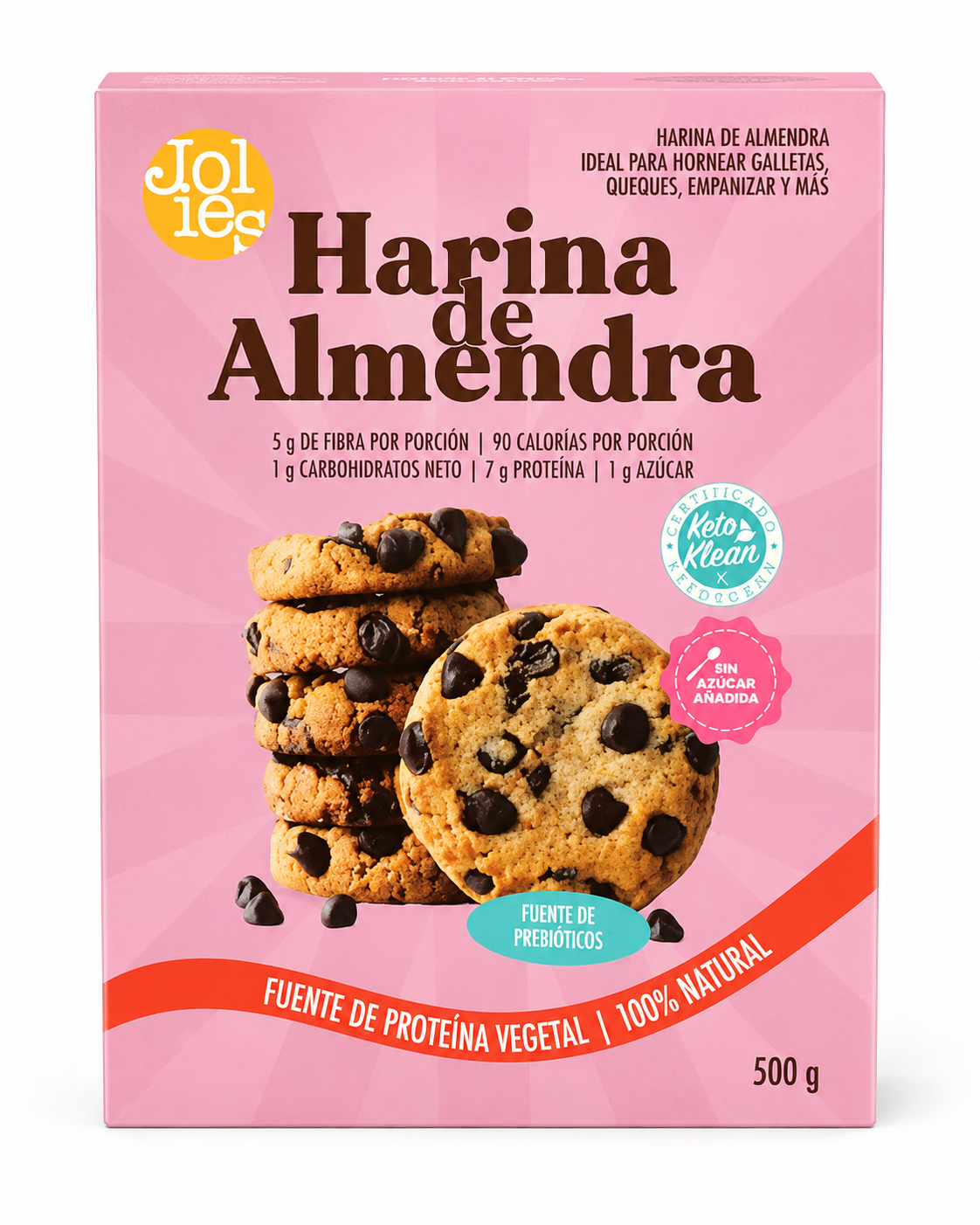 HARINA  DE ALMENDRA JOLIES 500G
