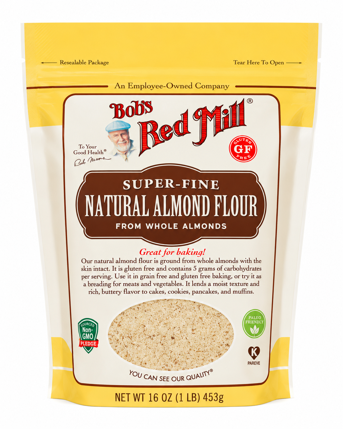 HARINA ALMENDRA BOBSREDMILL 453G