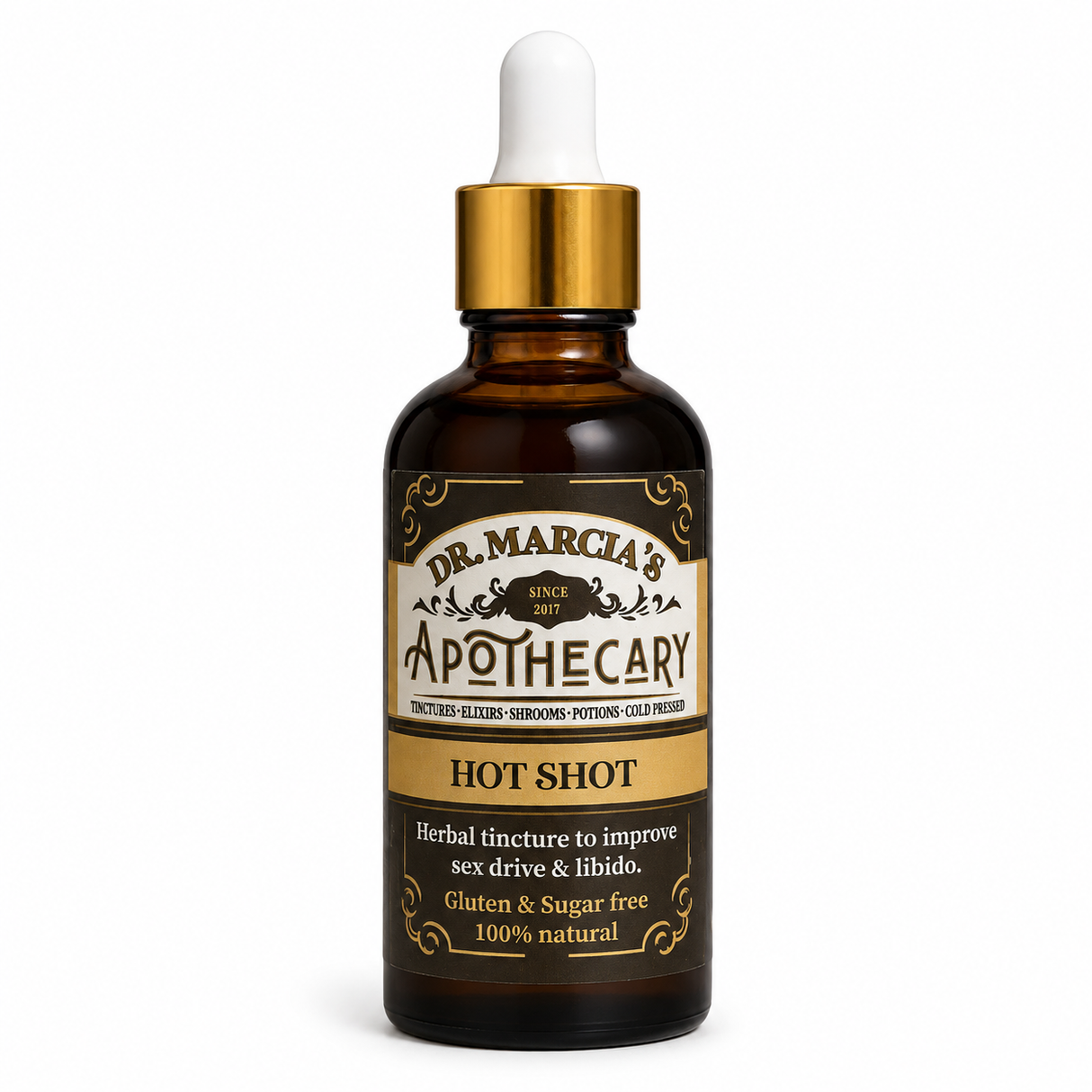 TINTURA HERBAL HOT SHOT APOTHECARY 50ML