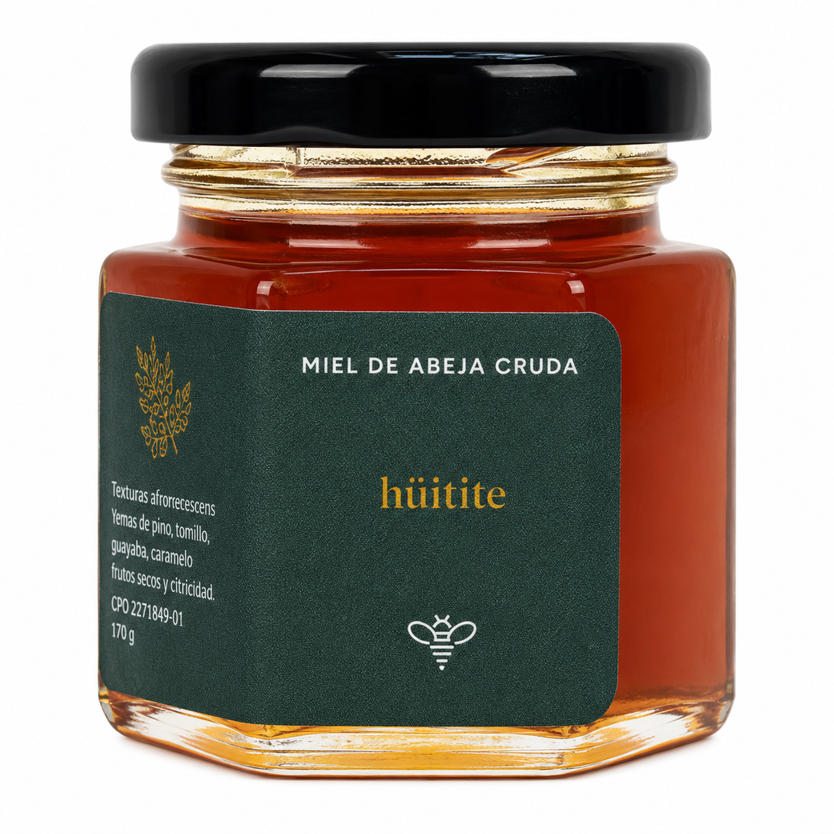 MIEL HUITITE CRUDA POLLEN KEEPERS 70G