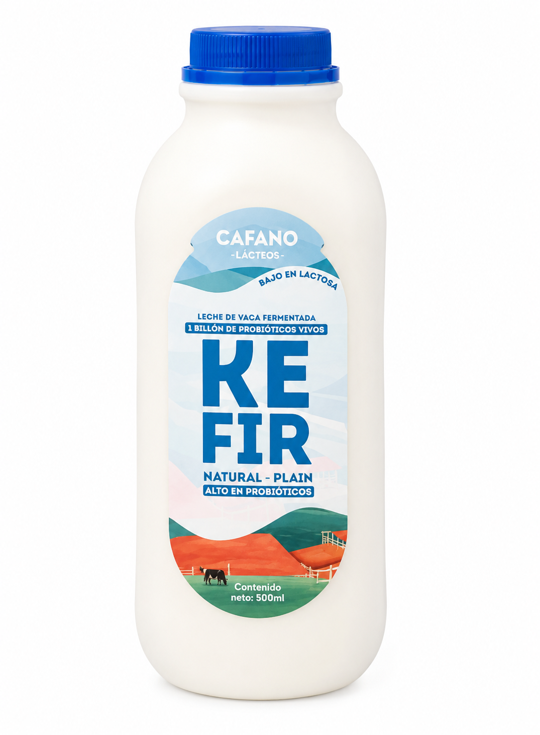 LECHE CABRA KEFIR CAFANO 500ML