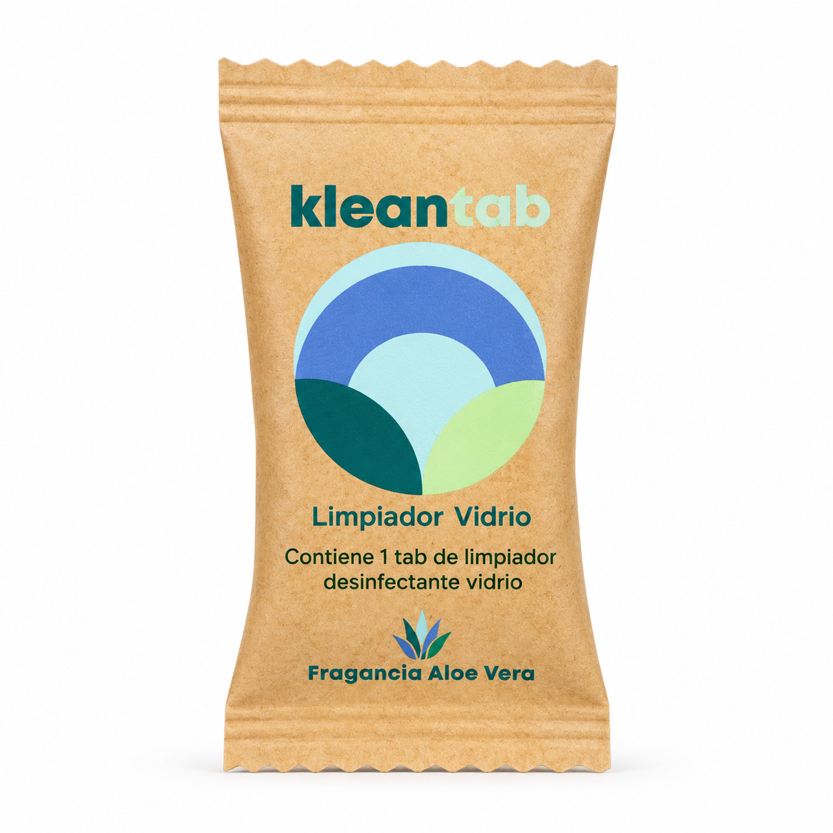 TABLETAS  PARA LIMPIADOR DE VIDRIO ALOE VERA - KLEANTAB