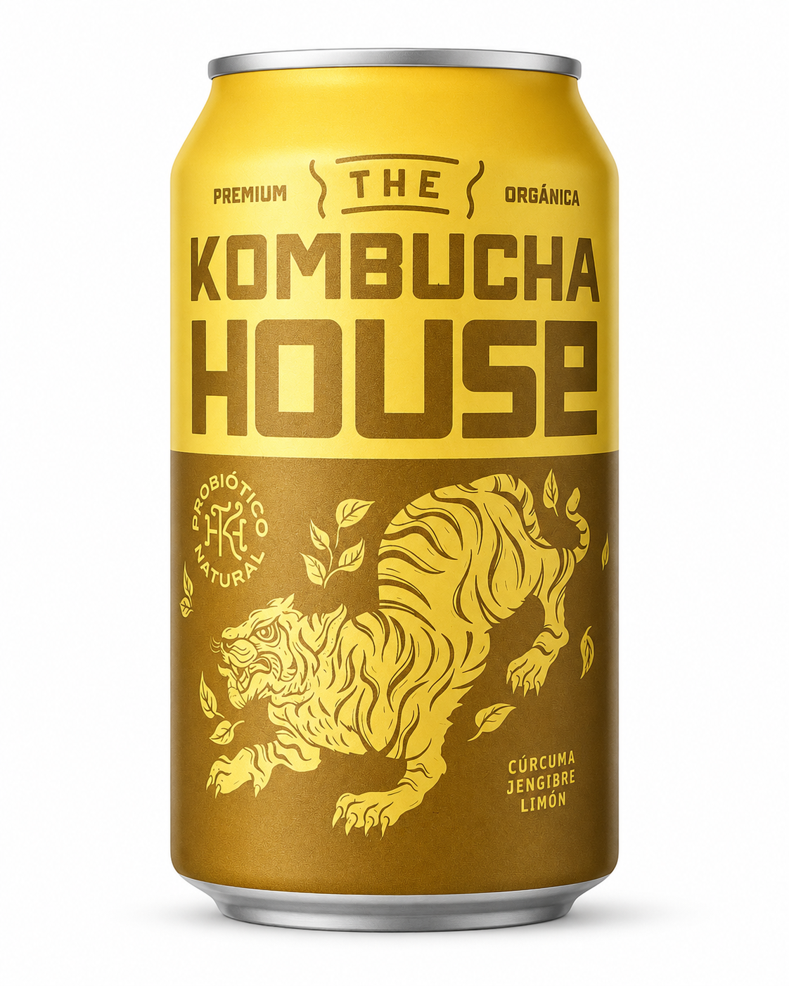 TÉ KAMBUCHA CURCUMA LIMON JENGIBRE 355ml