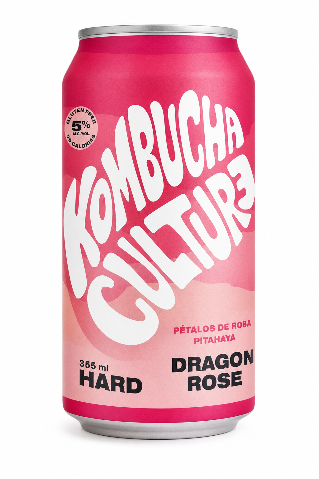 KOMBUCHA CULTURE ORGÁNICO DRAGON ROSE 355ML