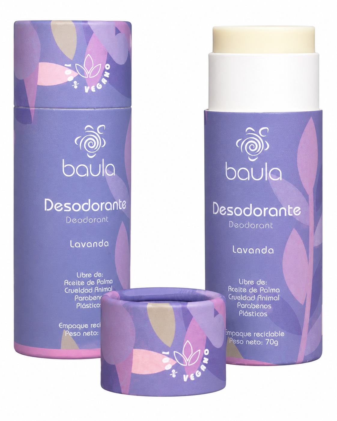DESODORANTE BARRA LAVANDA BAULA 70G