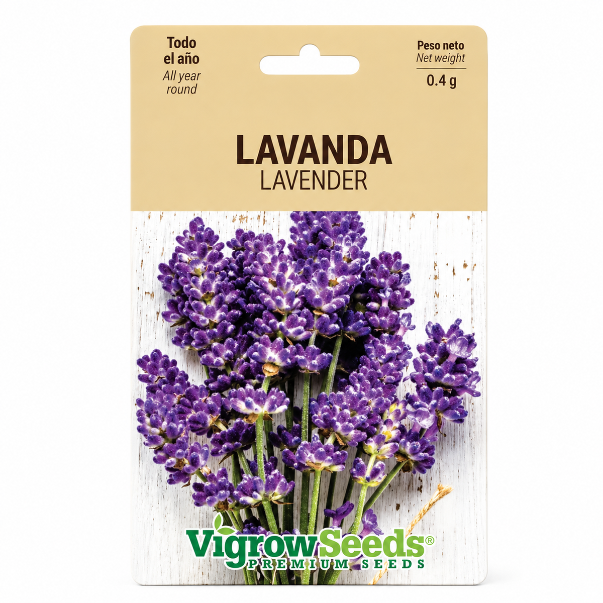 SEMILLA LAVANDA VIGROW SEEDS 0.4G