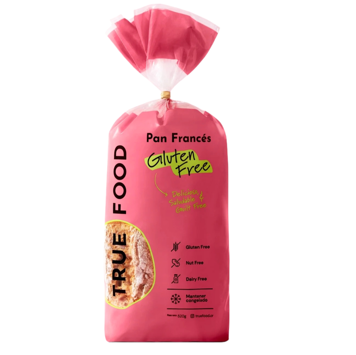 PAN FRANCÉS GLUTEN FREE TRUE FOOD 520G
