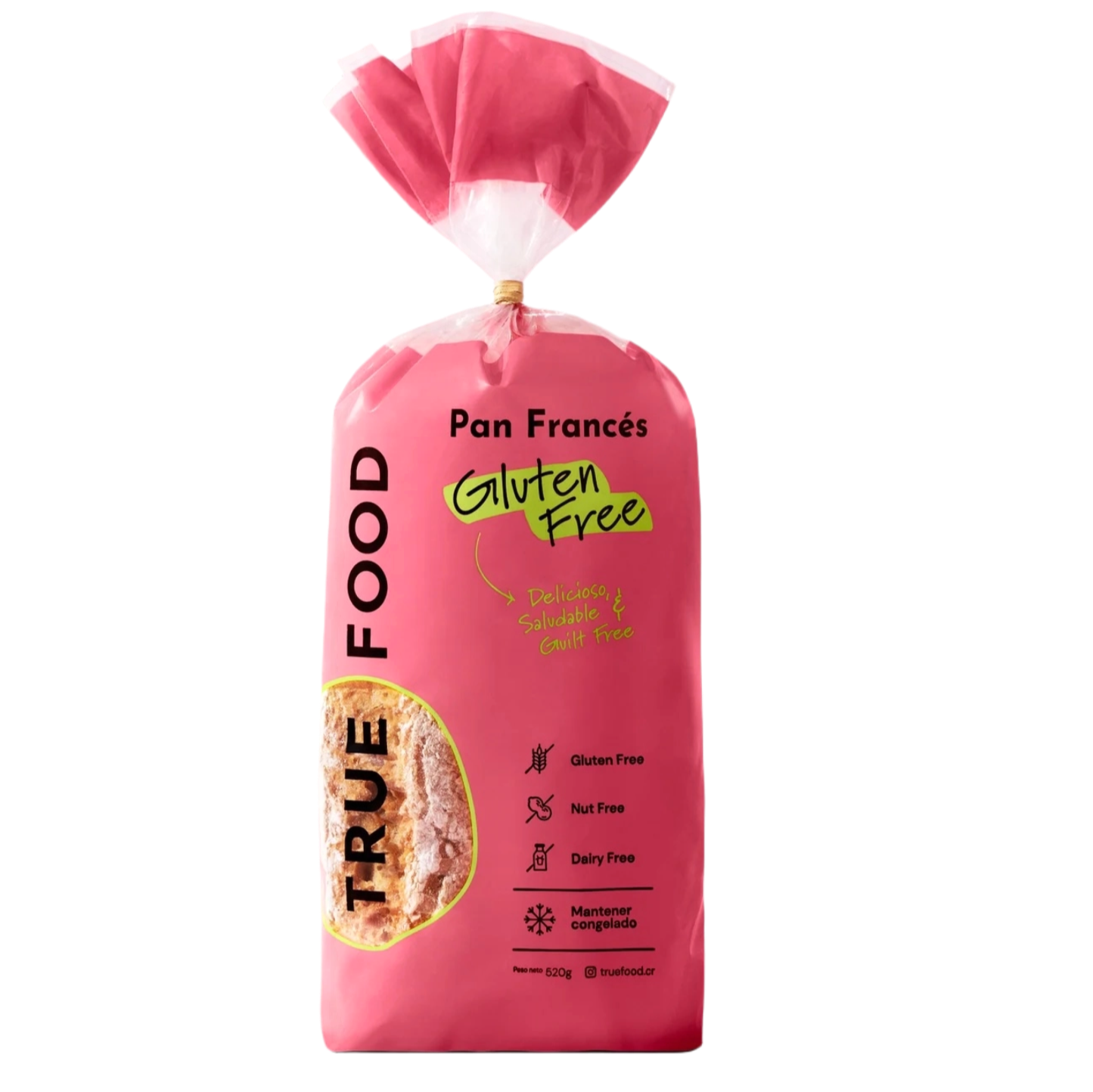 PAN FRANCÉS GLUTEN FREE TRUE FOOD 520G