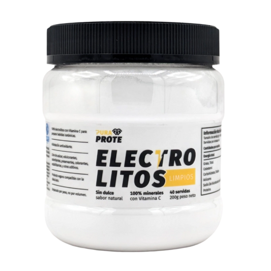 ELECTROLITOS LIMPIOS PURAPROTE 200g