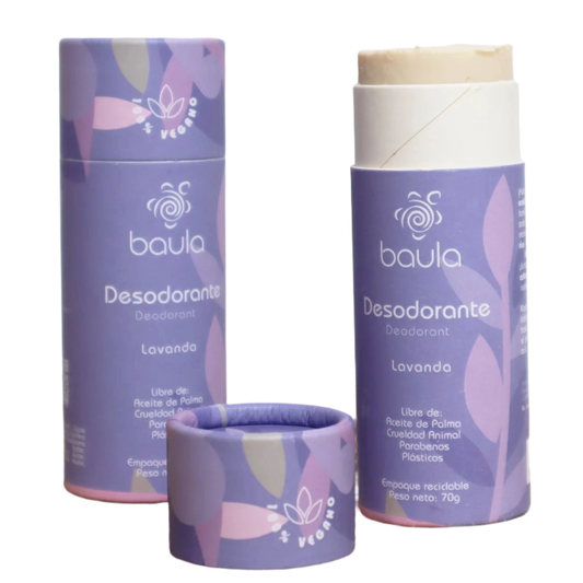 DESODORANTE BARRA LAVANDA BAULA 70G