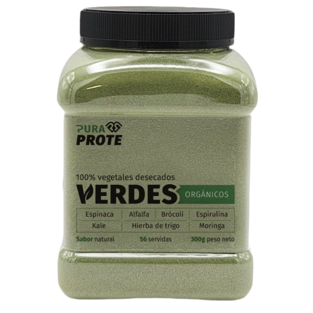 SUPLEMENTOS VERDES ORGÁNICOS PURA PROTE 300g