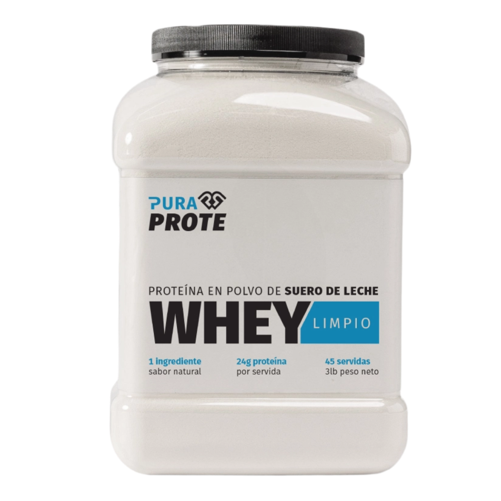 PROTEÍNA DE SUERO DE LECHE ISOLIMPIO PURAPROTE 3lb
