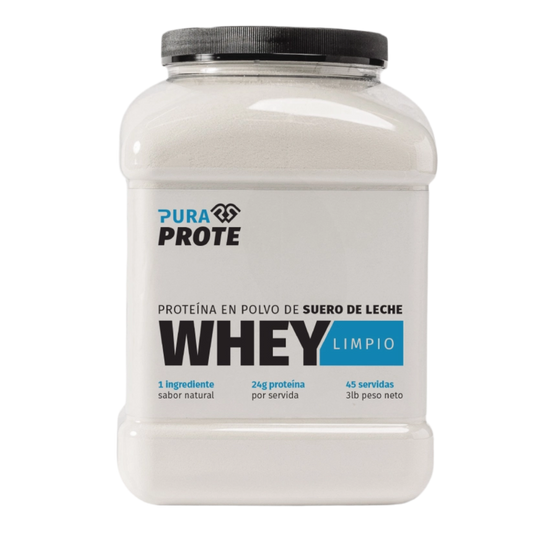 PROTEÍNA DE SUERO DE LECHE ISOLIMPIO PURAPROTE 3lb