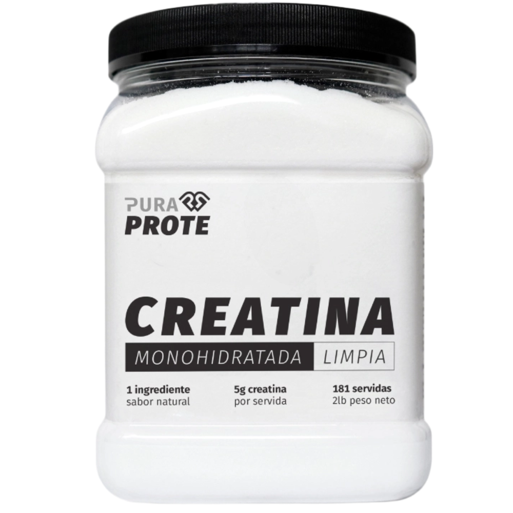 CREATINA MONOHIDRATADA LIMPIA PURA PROTE 2lb