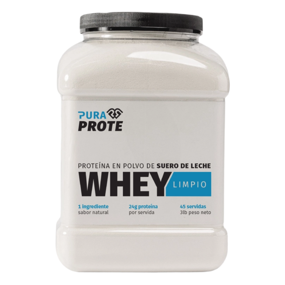 PROTEINA SUERO DE LECHE WHEY PURAPROTE3lb