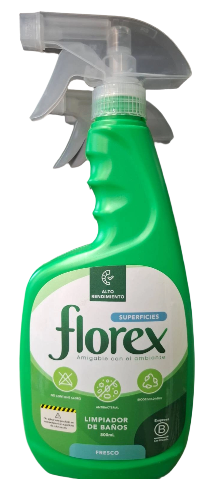LIMPIADOR DE BAÑOS - AROMA FRESCO - FLOREX 500ML