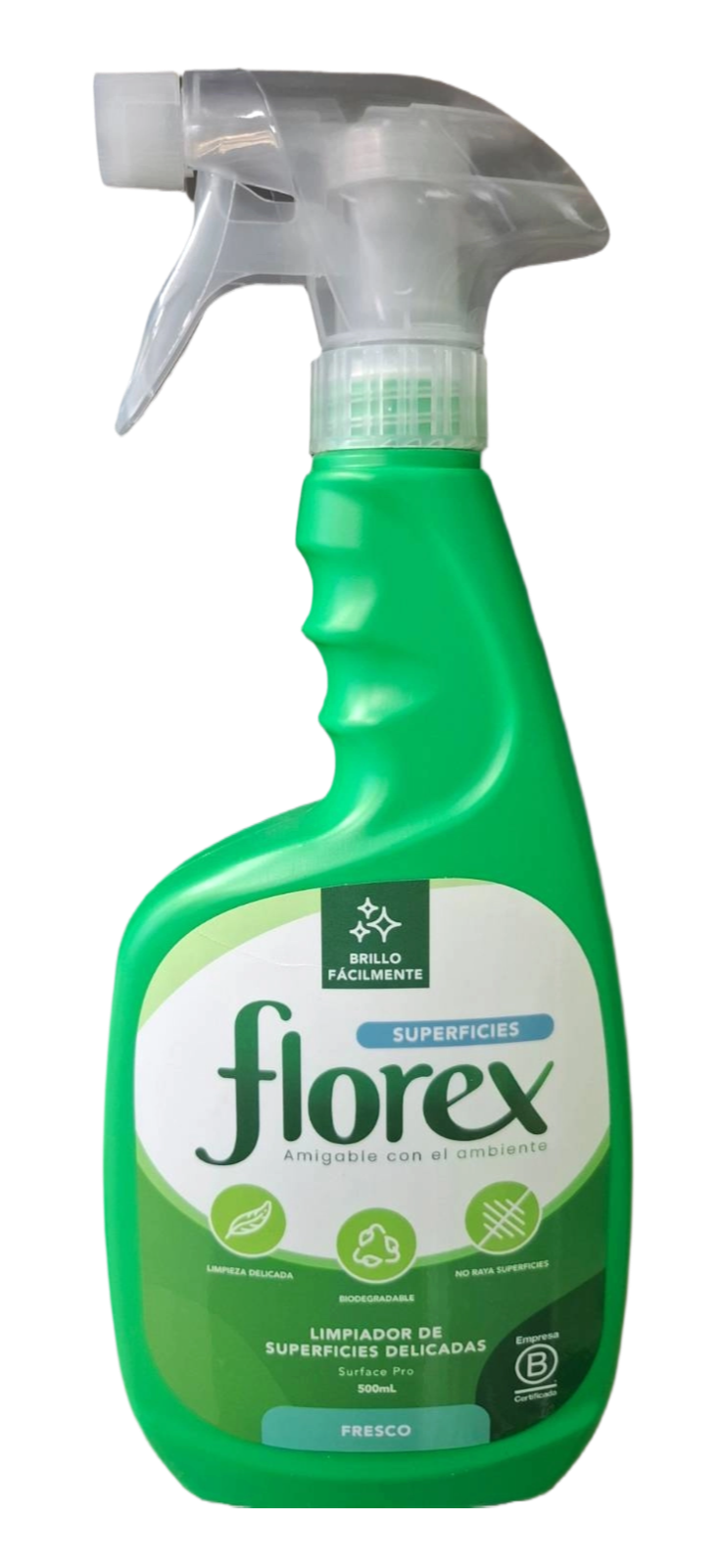 LIMPIADOR DE SUPERFICIES DELICADAS FLOREX 500ML