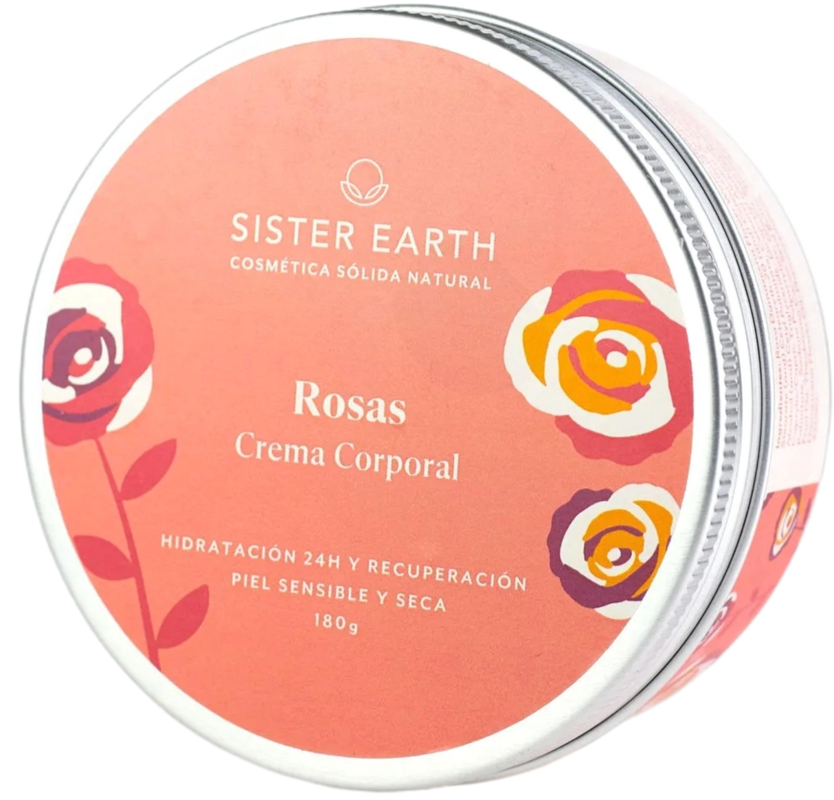 CREMA CORPORAL ROSAS SISTER EARTH 180G