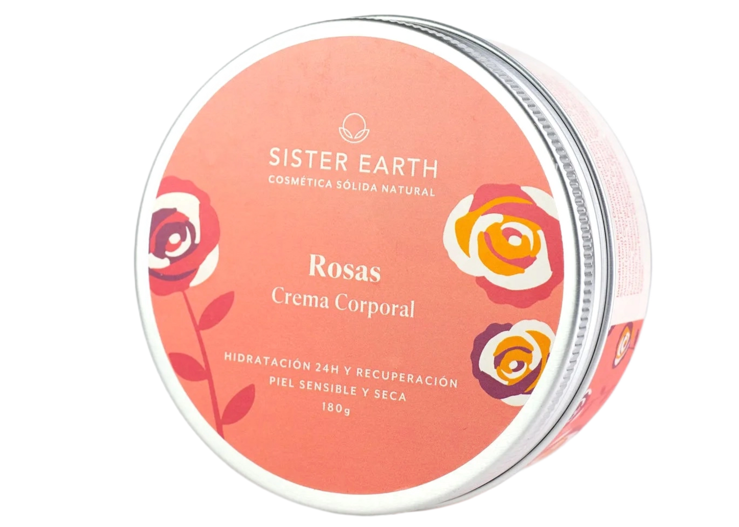 CREMA CORPORAL ROSAS SISTER EARTH 180G