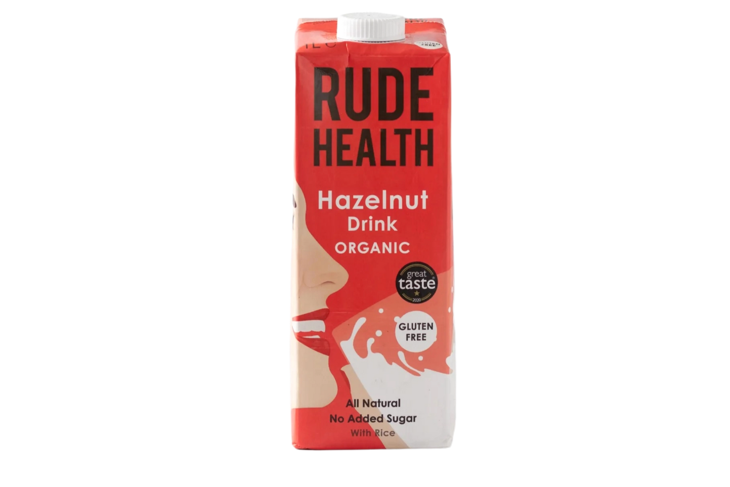 LECHE HAZELNUT ORGÁNICA RUDE HEALTH 1L