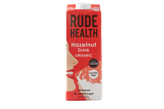 LECHE HAZELNUT ORGÁNICA RUDE HEALTH 1L