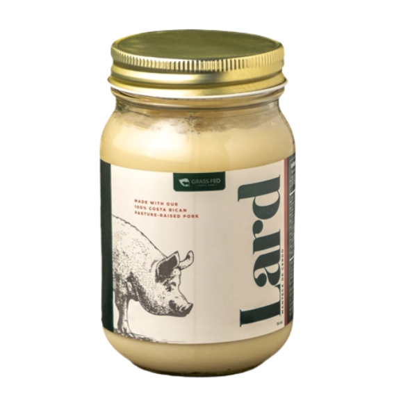 MANTECA CERDO GRASS FED 16OG