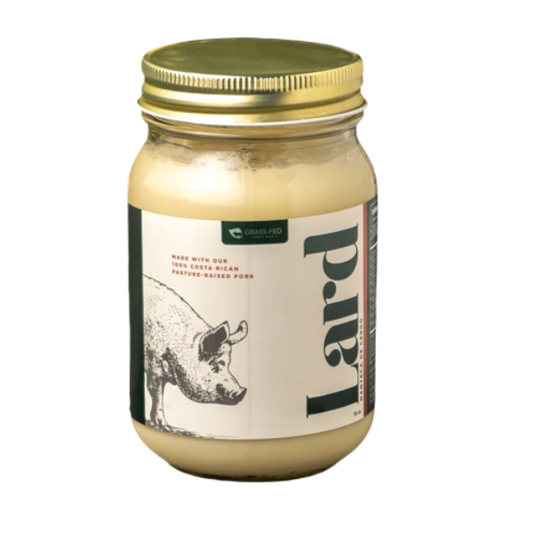 MANTECA CERDO GRASS FED 16OG